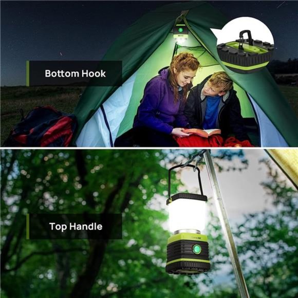 LED Camping Lantern,Consciot Battery Powered Camping Lights,1000LM,4 Light Modes - Picture 5 of 6
